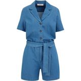 WE Fashion - Jumpsuit - Blauw - Denim