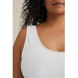 WE Fashion - Singlet - Met Kant - Dames - Curve