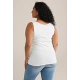 WE Fashion - Singlet - Met Kant - Dames - Curve
