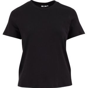 WE Fashion - Curve - T-shirt - Regular Fit - 100% Biologisch Katoen