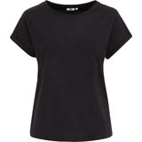WE Fashion - Curve T-shirt - Zwart - Dames T-shirt