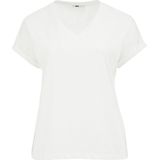 WE Fashion - T-shirt - V-hals - Dames - Slim Fit