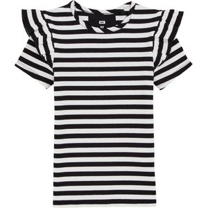 Bikini - Gestreept - Jersey - Ronde Hals - Kwartmouw - Slanke Pasvorm