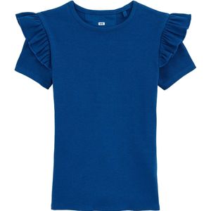 WE Fashion Meisjes T-shirt met ruches