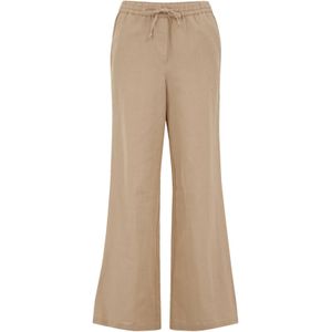 Harembroek - Effen - Linnen - High Waist - Wide Leg - Lichte Stof