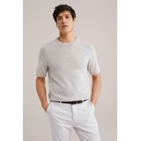 T-shirt - Merinowol - Ronde Hals - Korte Mouwen - Zwart