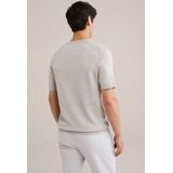 T-shirt - Merinowol - Ronde Hals - Korte Mouwen - Zwart