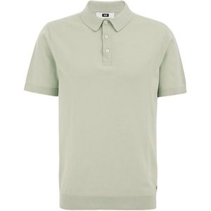 WE Fashion Heren fijngebreide polo