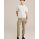 WE Fashion - T-shirt - Wit - Fijn Gebreid