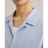 Overhemd - Effen - Regular Fit - Kwartmouw