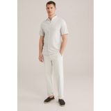 Overhemd - Katoenmix - Kreukvrij - Moderne Mao-kraag - Korte Mouwen