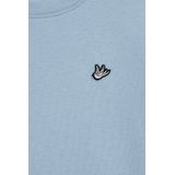 WE Fashion Shirt  lichtblauw / zwart / wit