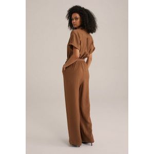 WE Fashion - Dames Jumpsuit - Regular Fit - Korte Mouwen