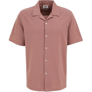 WE Fashion - Slim Fit Overhemd - Katoenmix - Korte Mouwen