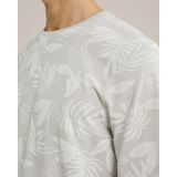 WE Fashion - Heren T-shirt - Lichtgrijs - Katoen