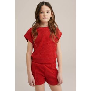 WE Fashion Sweatshirt  vuurrood