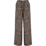 WE Fashion - Dames Wide Leg Broek - Lichtbruin - Viscose