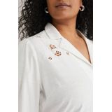 WE Fashion Dames blouse met embroideries - Curve