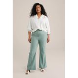 WE Fashion Dames blouse met embroideries - Curve