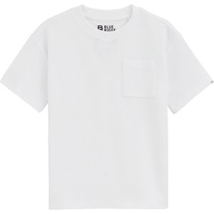 WE Fashion Jongens T-shirt met structuur