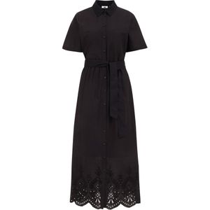 WE Fashion - Jurk - Zwart - Jersey