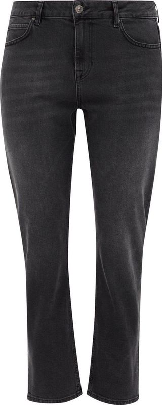 Jeans - Blauw - Katoenmix - Taps Toelopende Pijpen