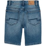 Blue Ridge - Jongens Slim Fit Denim Short - Donkerblauw - Katoen