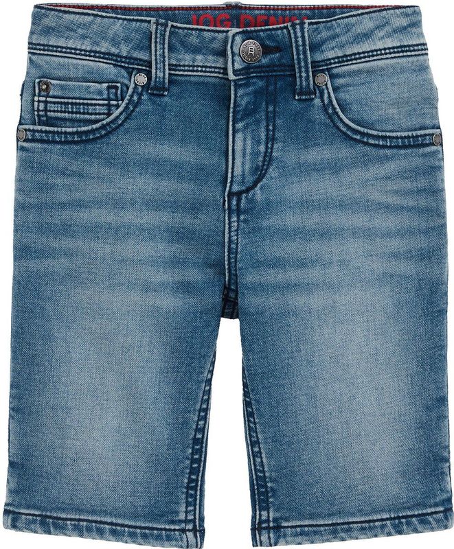 Blue Ridge - Jongens Slim Fit Denim Short - Donkerblauw - Katoen