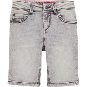 Blue Ridge - Jongens Denim Short - Lichtgrijs gemeleerd - Katoen - Slim Fit