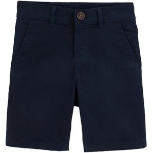 WE Fashion - Regular Fit - Korte Broek - Marineblauw - Katoen met Elastaan