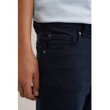 WE Fashion - Denim Short - Marineblauw - Regular Fit - 5-Pocket