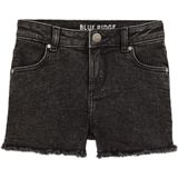 WE Fashion - Korte Broek - Zwart - Slim Fit - Hoge Taille - Katoen, Polyester, Elastaan