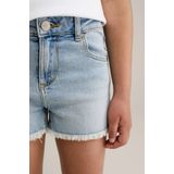 Blue Ridge - Meisjes Denim Short - Slim Fit - Lichtblauw - Katoen