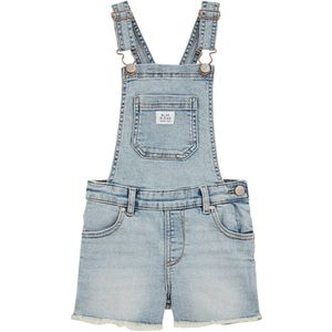 WE Fashion - Tuinbroek - Blauw - Stretchkatoen - Slim Fit