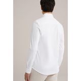 van Gils - Overhemd - Wit - Slim Fit - Lange Mouw - Katoen