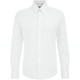 van Gils - Overhemd - Wit - Slim Fit - Lange Mouw - Katoen