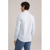 WE Fashion - Zakelijk Overhemd - Lichtblauw - Slim Fit