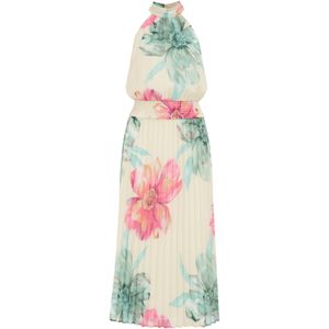 WE Fashion Dames plissé jurk met dessin