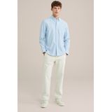 WE Fashion - Blue Ridge - Overhemd - Lichtblauw - 100% Katoen