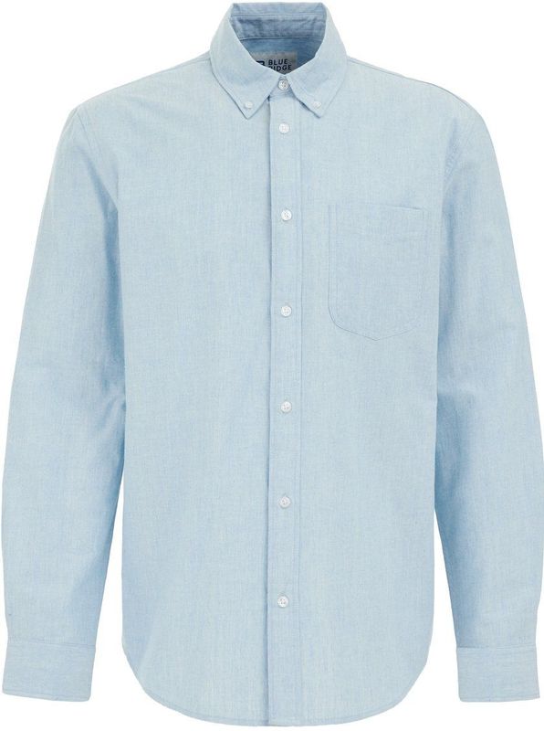 WE Fashion - Blue Ridge - Overhemd - Lichtblauw - 100% Katoen