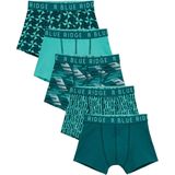 WE Fashion - Blue Ridge - Boxershorts - Blauw - Stretchkatoen - Multipack