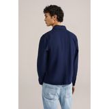 Blue Ridge - Heren Overshirt - Donkerblauw - Katoen-Linnenmix - Regular Fit