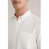 WE Fashion - Overhemd - Offwhite - Lange Mouw - Regular Fit