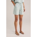 WE Fashion Broek  mintgroen