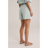 WE Fashion Broek  mintgroen