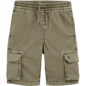 Blue Ridge - Jongens Cargoshort - Khaki - Katoen - Regular Fit