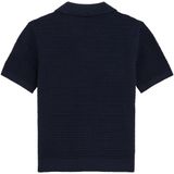 WE Fashion - Polo - Marineblauw - 100% Katoen - Korte Mouwen