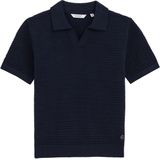 WE Fashion - Polo - Marineblauw - 100% Katoen - Korte Mouwen