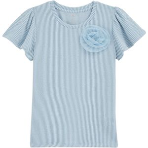 Shirt - Effen - T-shirt - Normale Pasvorm - Kwartmouw