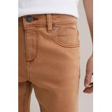 WE Fashion - Denim Short - Oranje - Elastisch - Regular Fit